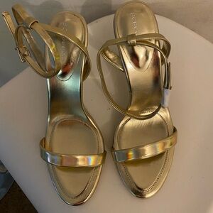 Women’s gold new BCB generation heels.